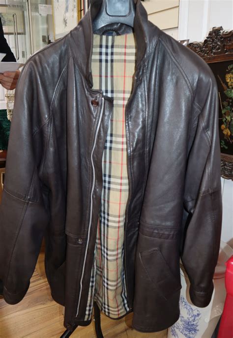 burberry leather jacket vintage.